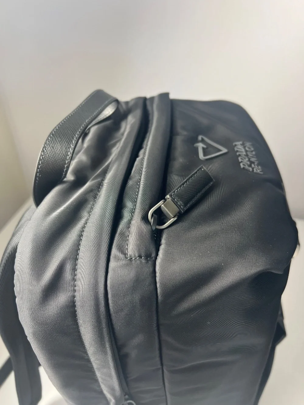 Prada Re Nylon Black Backpack